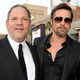 Illustration for article titled Brad Pitt talks about the time he threatened to murder Harvey Weinstein